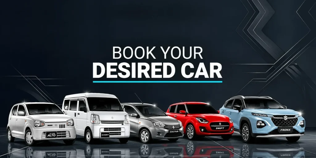 Suzuki Alto, Every, Fronx, Cultus and Swift vehicle range