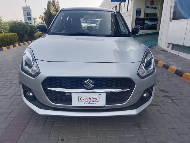 Listed Suzuki Swift GLX Two-tone in Silky silver two-tone
