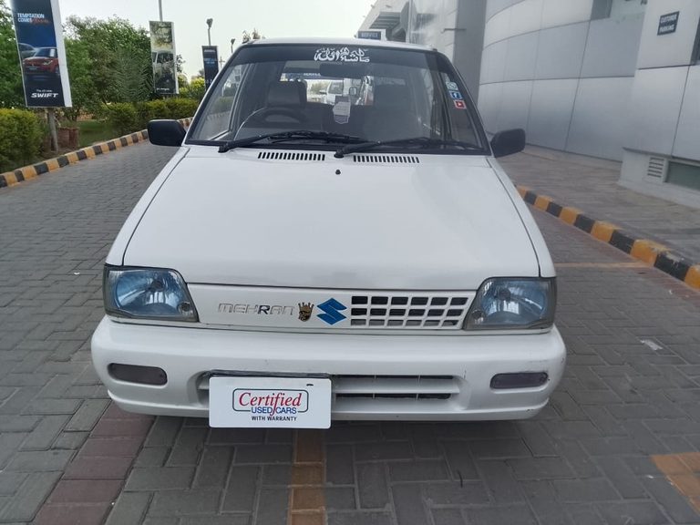 Listed Suzuki Mehran VXR in White